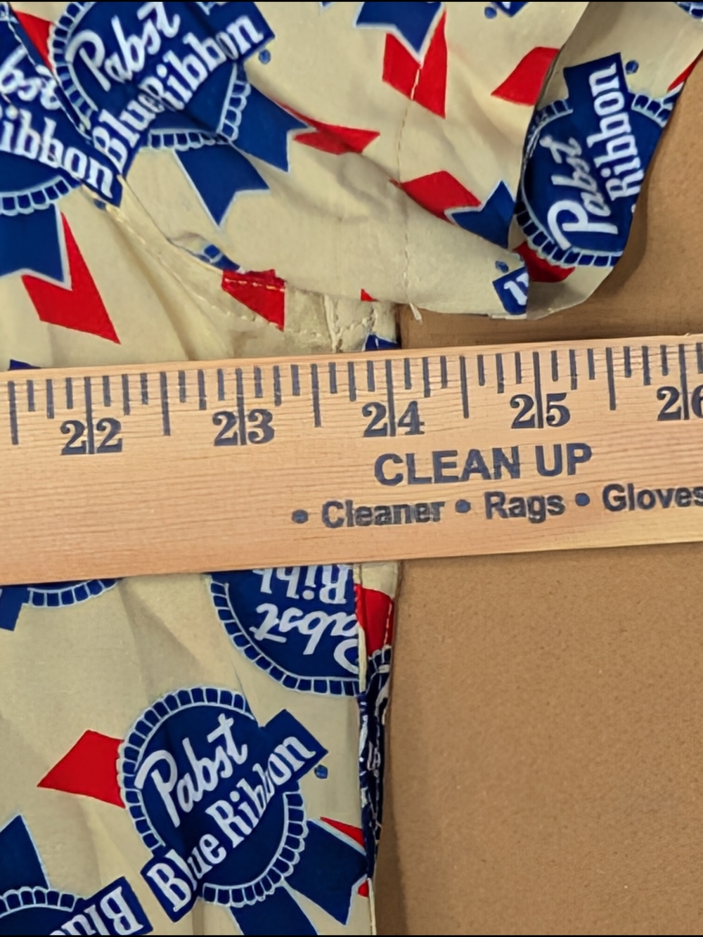 Pabst Blue Ribbon Lightweight Button Up - Picture 4 of 5